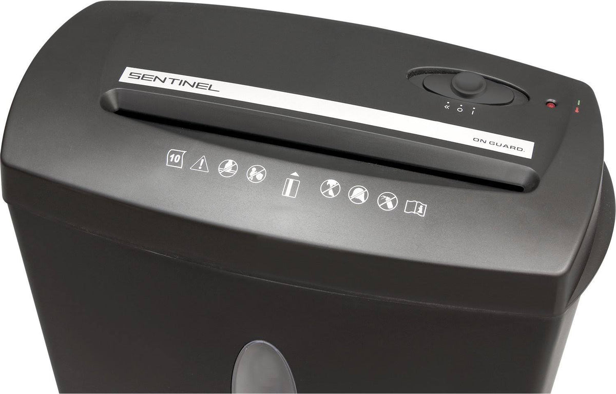 10-Sheet Cross-Cut Paper Shredder T896