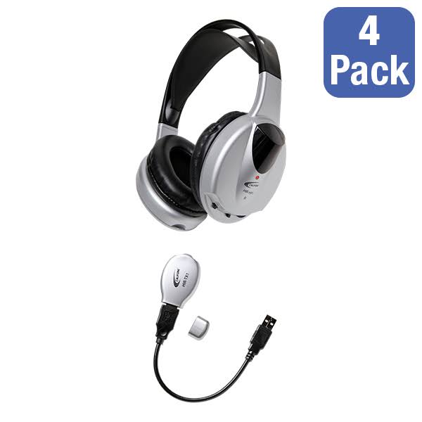 Wireless Over-Ear Headphones - Pack of 4 P43182