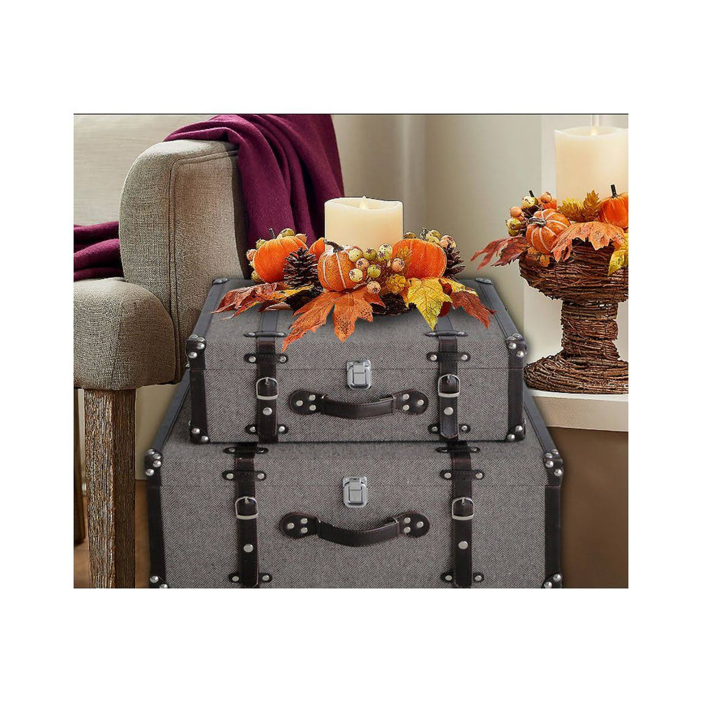 Tweed Suitcases J44971