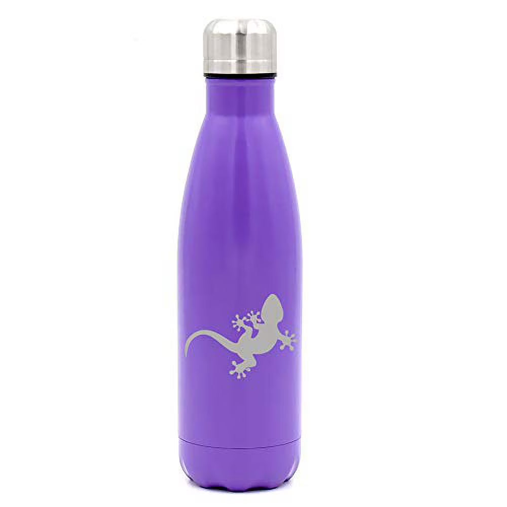 17 oz. Double Wall Vacuum Insulated Stainless Steel Water Bottle Travel Mug Cup (Purple) M726