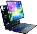 Swivel iPad Keyboard Case with Touchpad Wireless Backlit R139