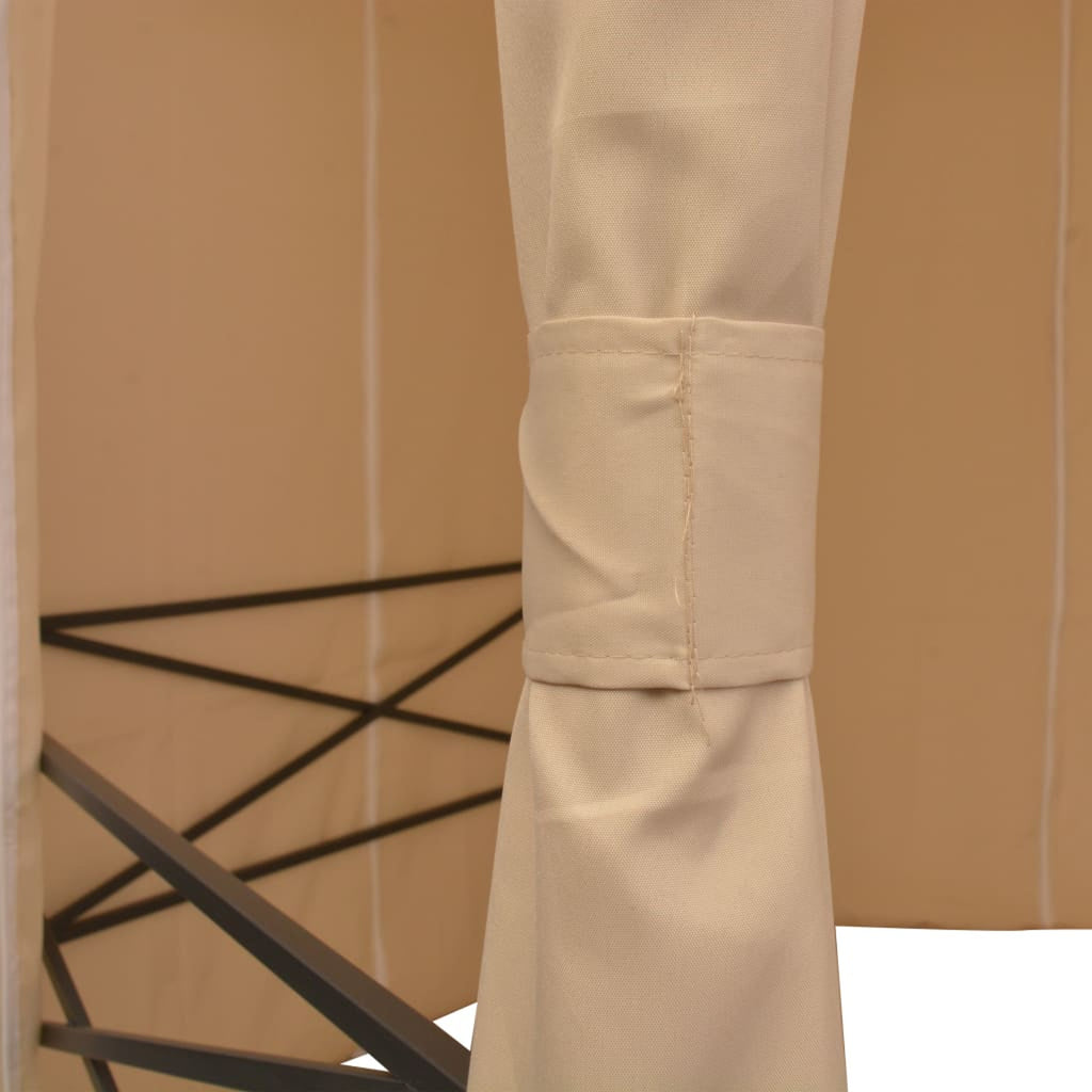 Garden Marquee Pavilion Tent with Curtains 11' 9"x8' 8" O5826