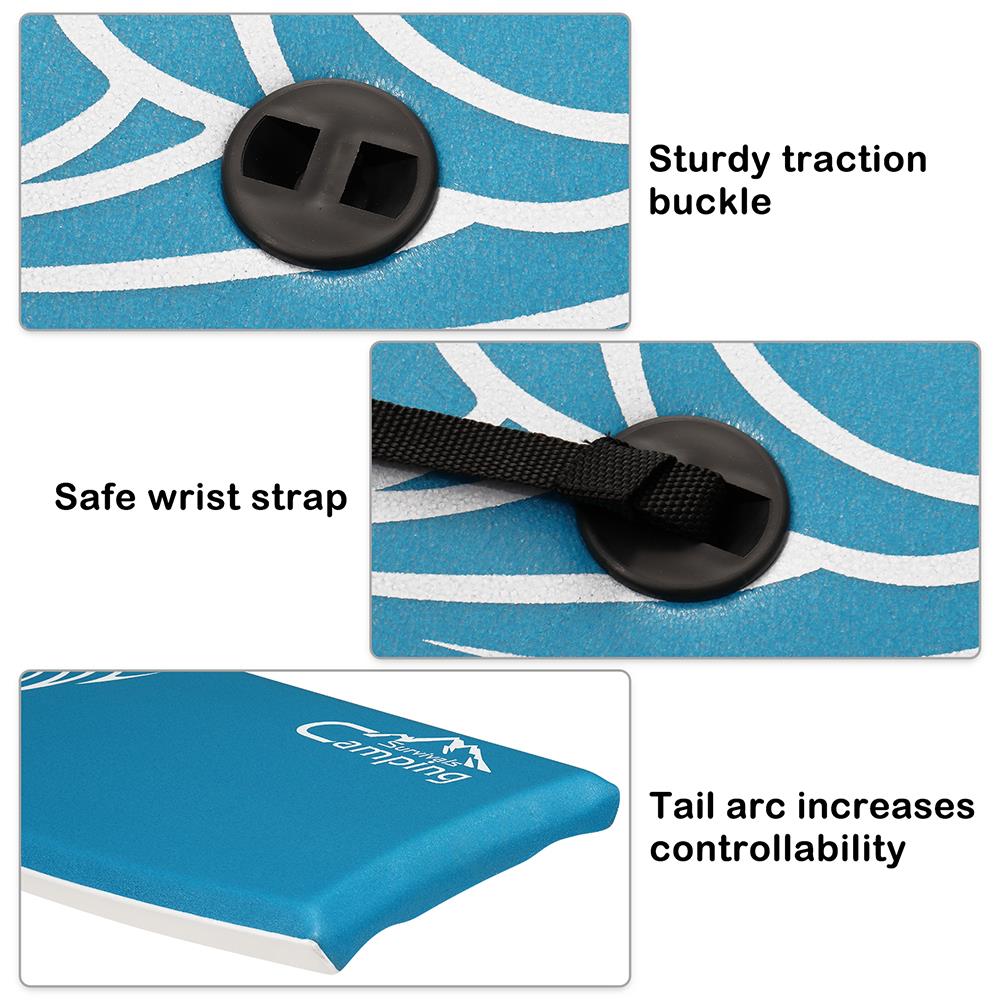 Blue Water-Skiing Body Board Surfboard X924945
