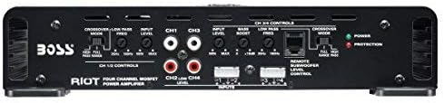 4 Channel Car Amplifier 400 Watts Class A/B F1585