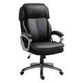 Black High Back Office Chair with Adjustable Height and Wheels Z82584