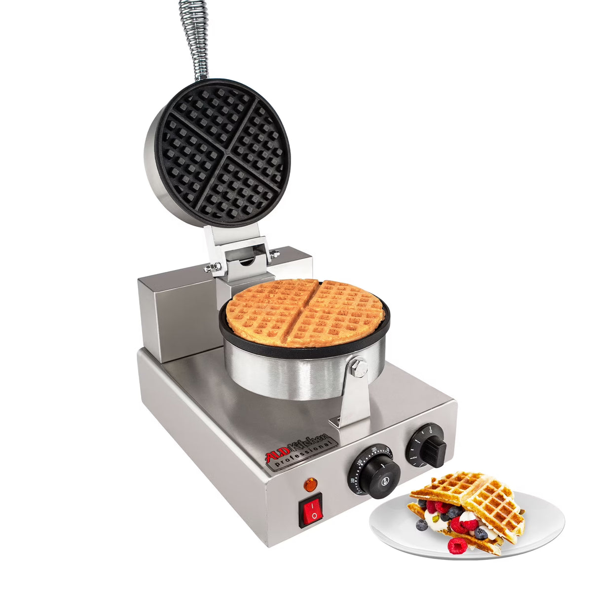 Round-Shape Thin Waffle Maker M58500