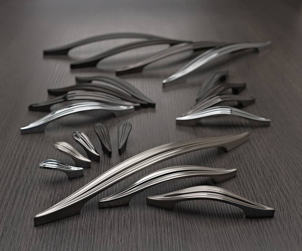 Graphite Cabinet Pull Y3246