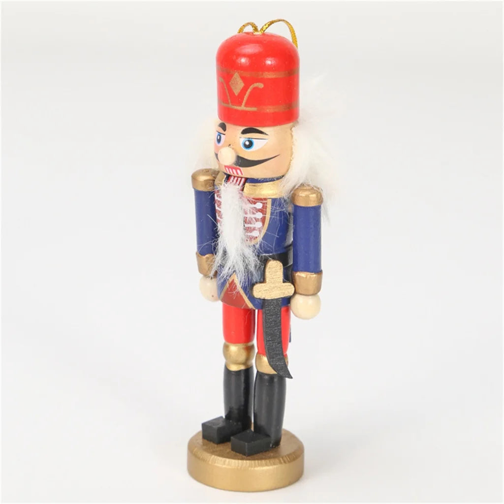 Set of 4 Wood Nutcrackers Soldier Dolls U8628