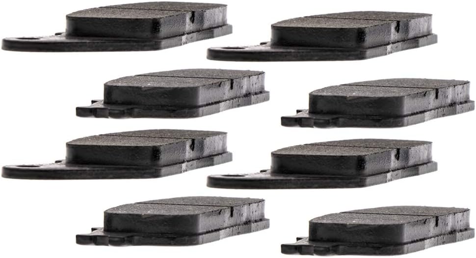 Rear Semi-Metallic Brake Pad Set 4 Pack Q10458