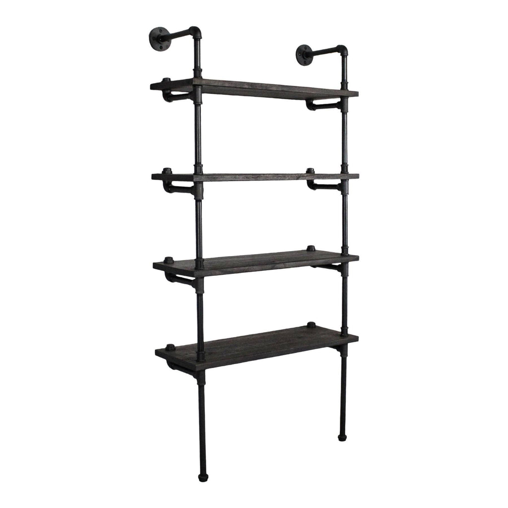 Rustic Bronze Etagere Bookcase Display K596