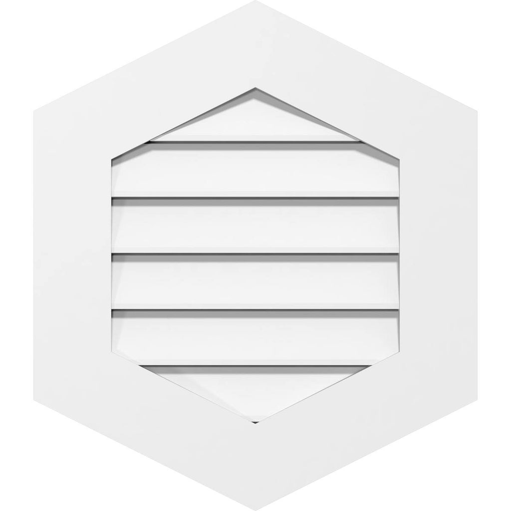 PVC Gable Vent E25339