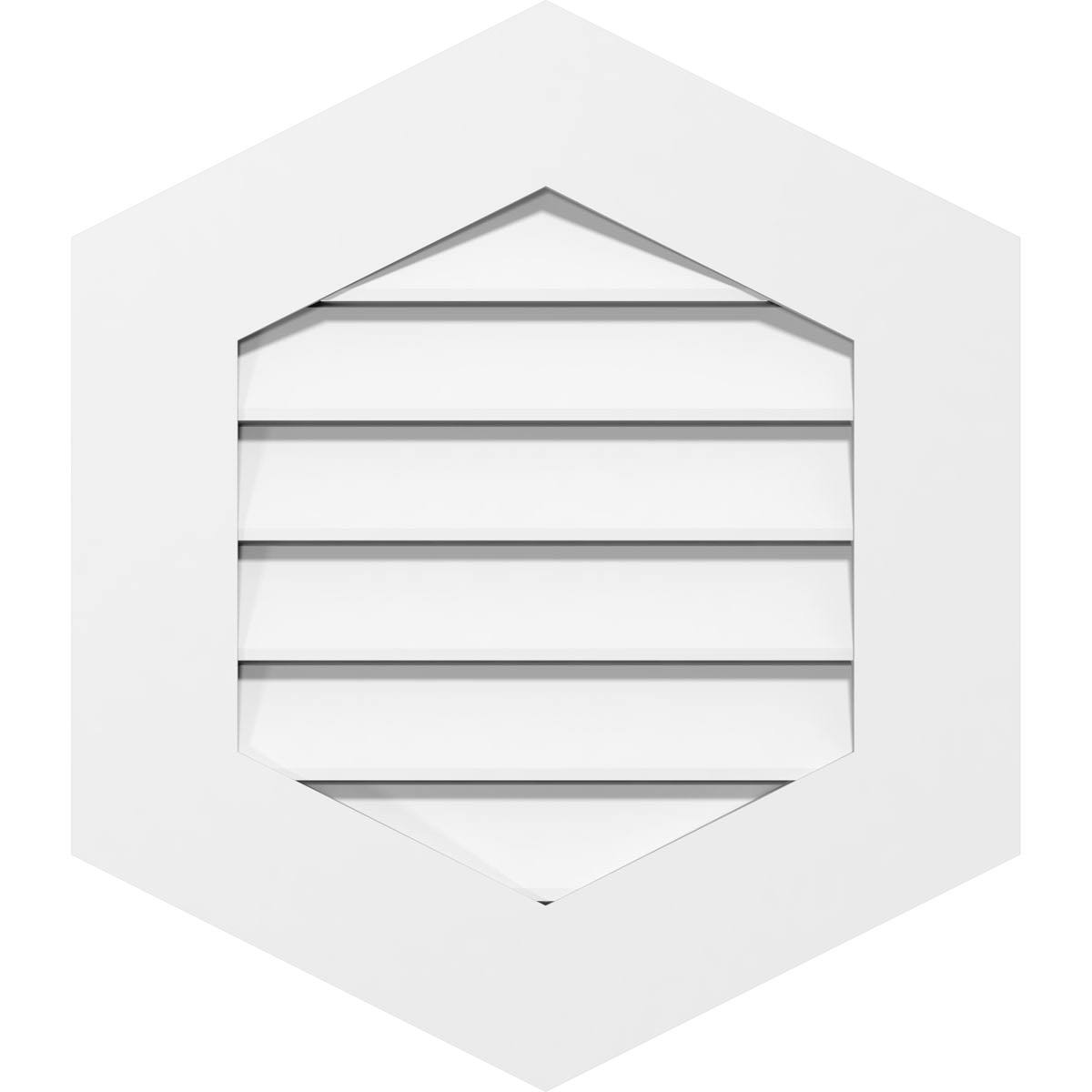 PVC Gable Vent E25339