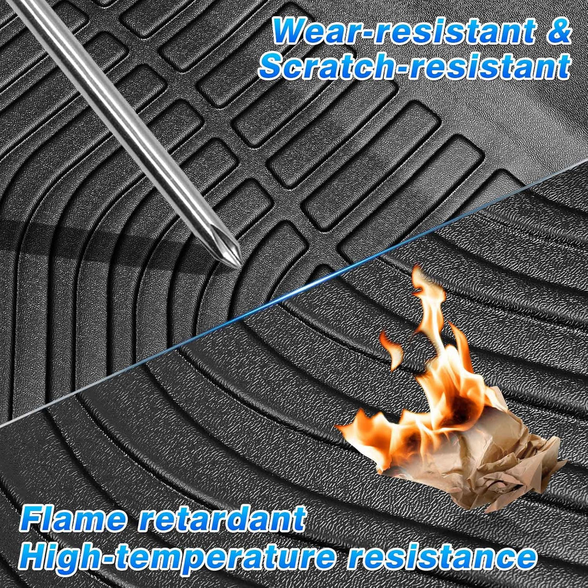 TPE All Weather Floor Mats for Ford Escape Hybrid I968926
