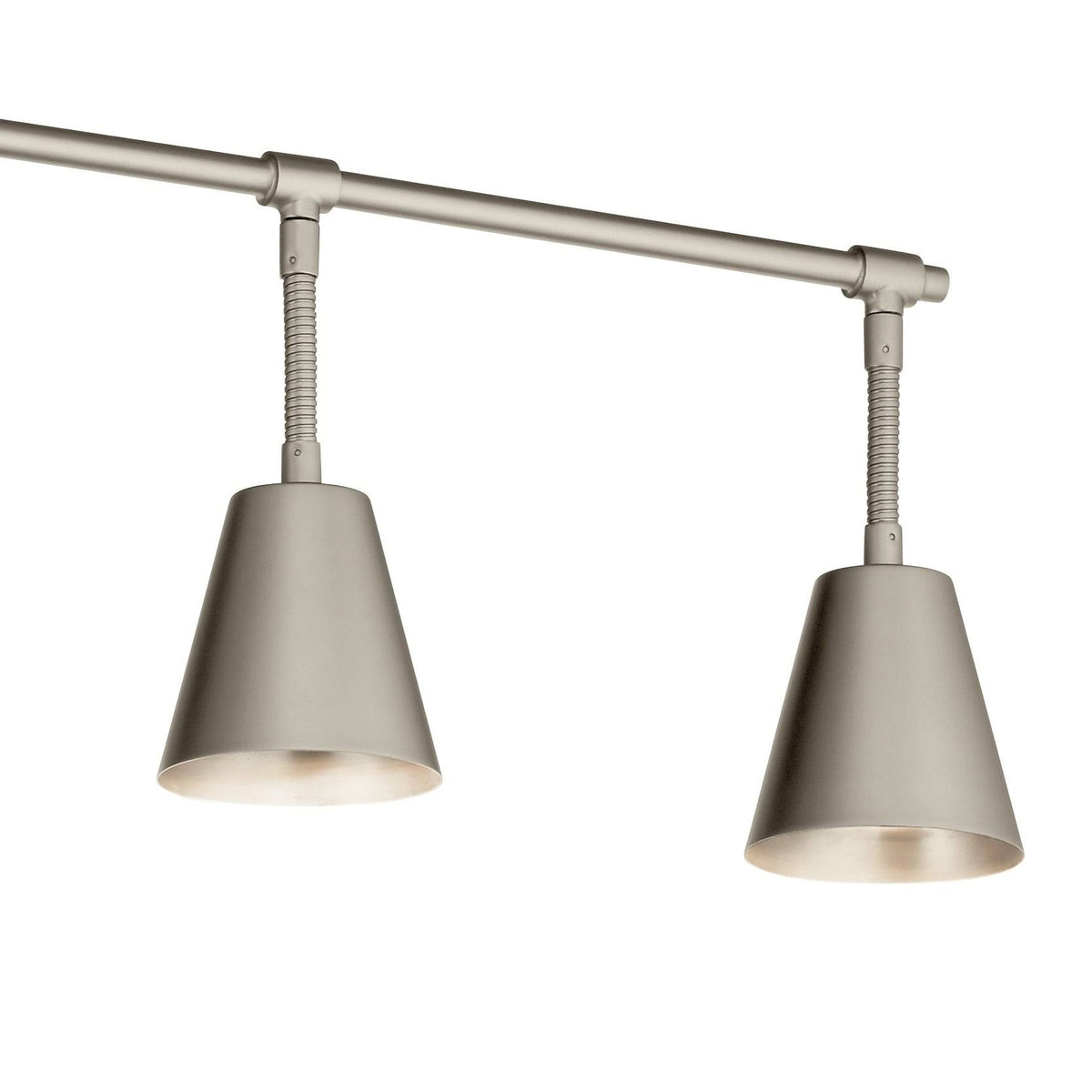 Satin Nickel 6 Light Rail Light X9048