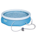 Inflatable Above Ground Swimming Pool with Filter Pump R867746