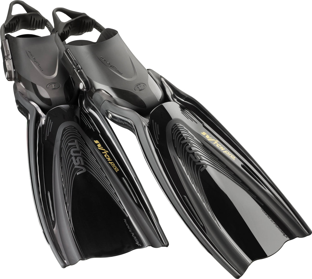 HyFlex Switch Pro Fins (Black, Large) H1595
