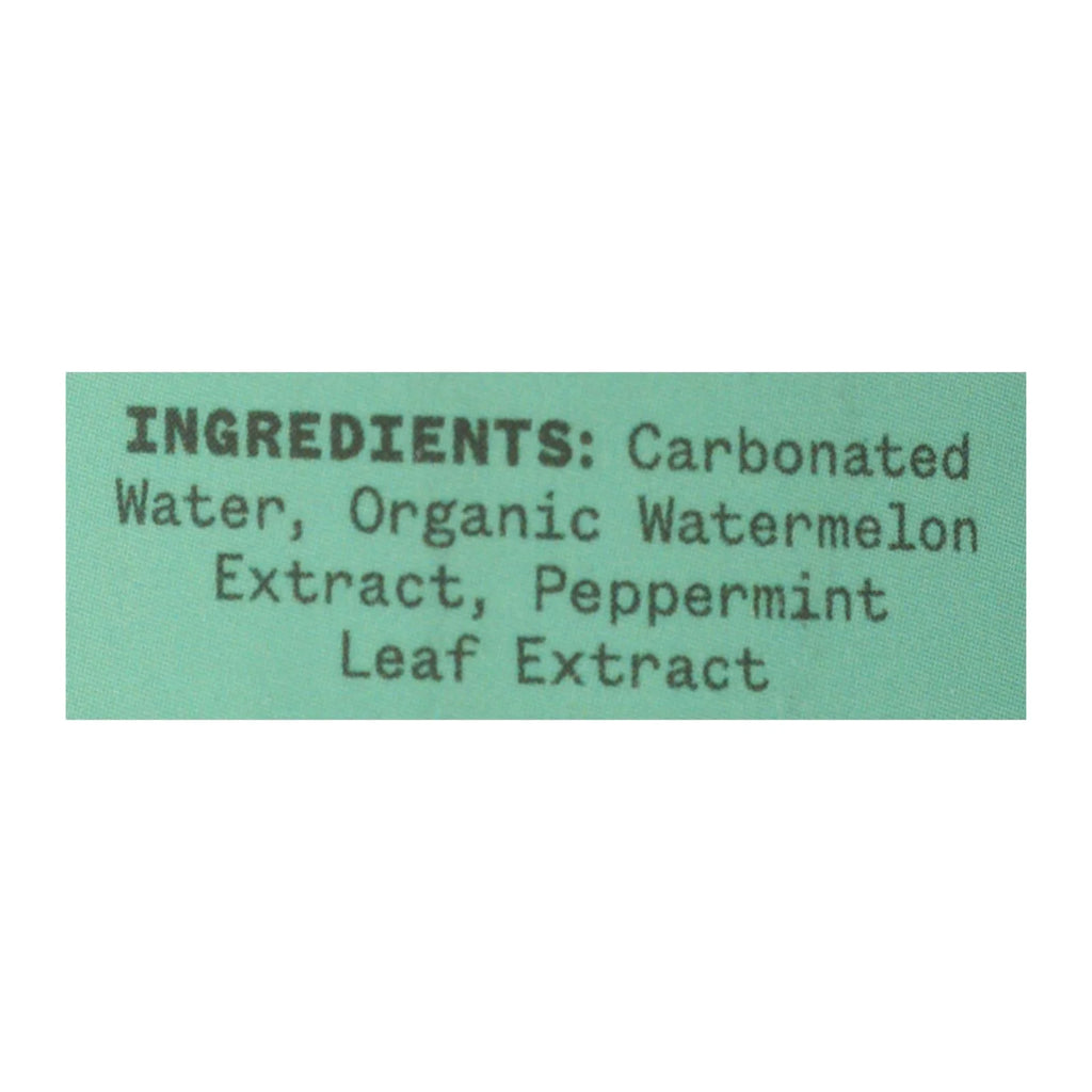 Sparkling Water Peppermint Watermelon Case of 12 C4582