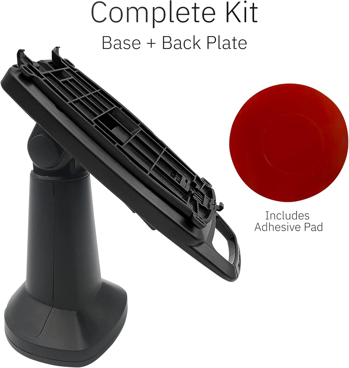 Black Latch and Key Lock Pole Mount Terminal Stand R508909