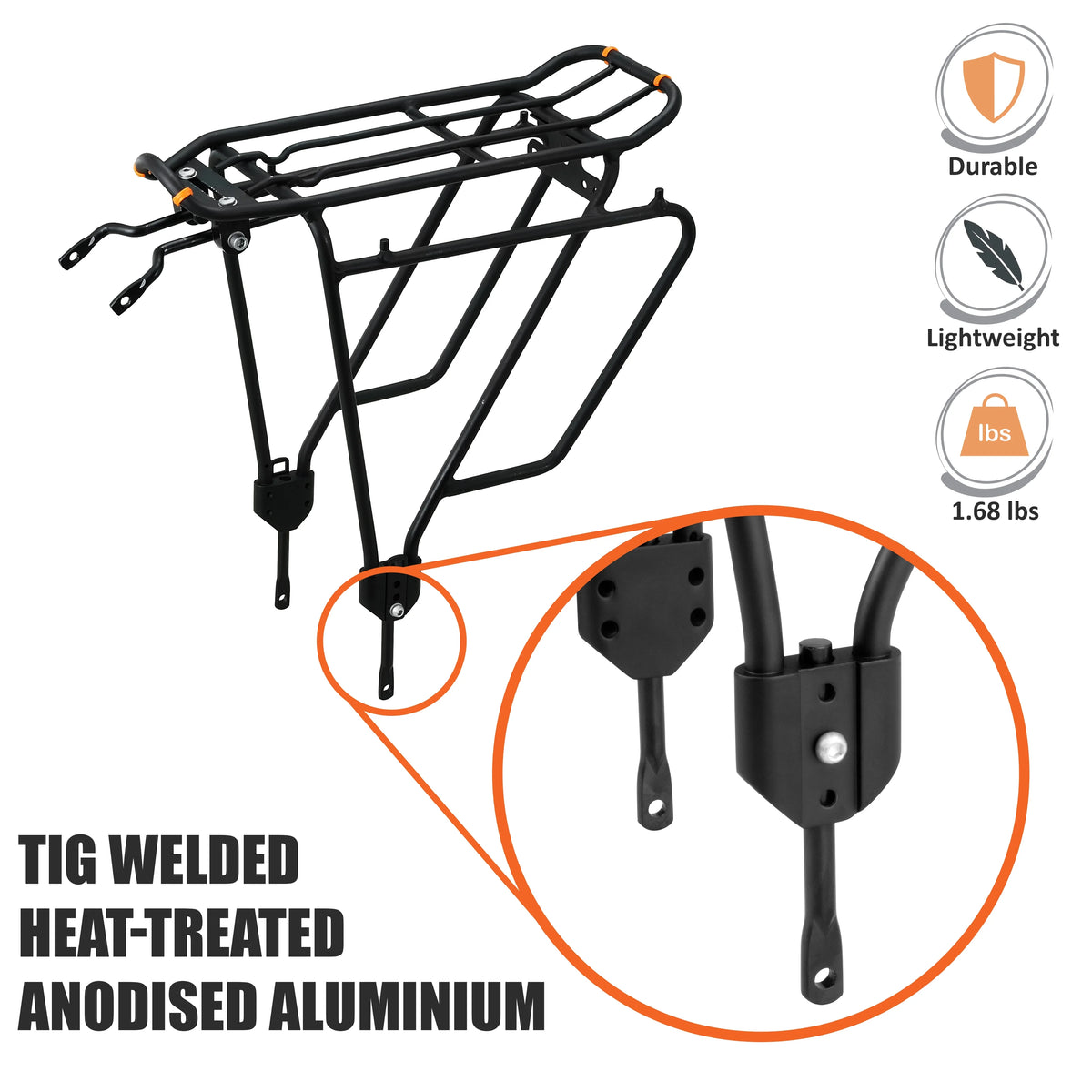 Bicycle Touring Carrier IB-RA4 Frame-mounted S42250