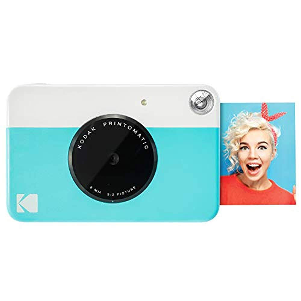 Blue Instant Print Camera Photography Kit W53921