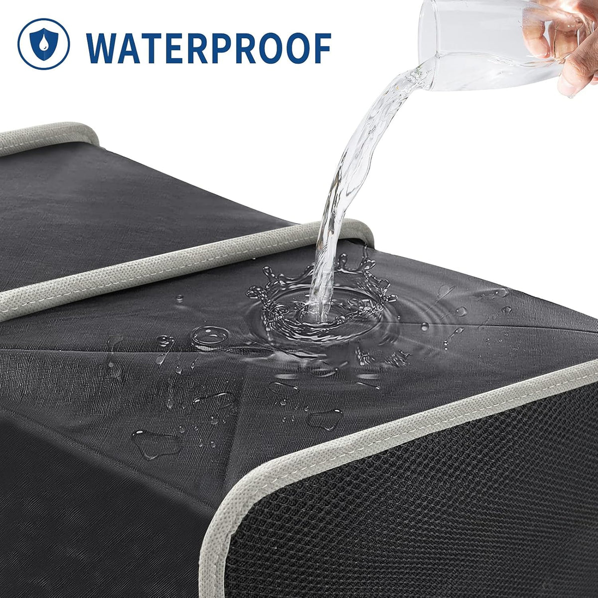 Waterproof Car Trunk Storage Organizer with Insulated Leakproof Cooler Bag B371125
