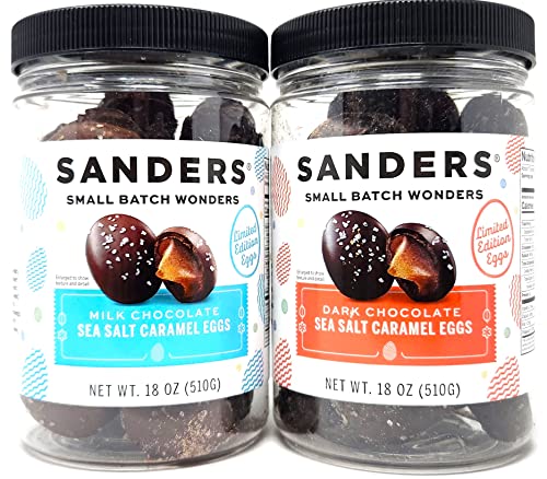 18 oz Milk Chocolate Sea Salt Caramel Eggs L15811
