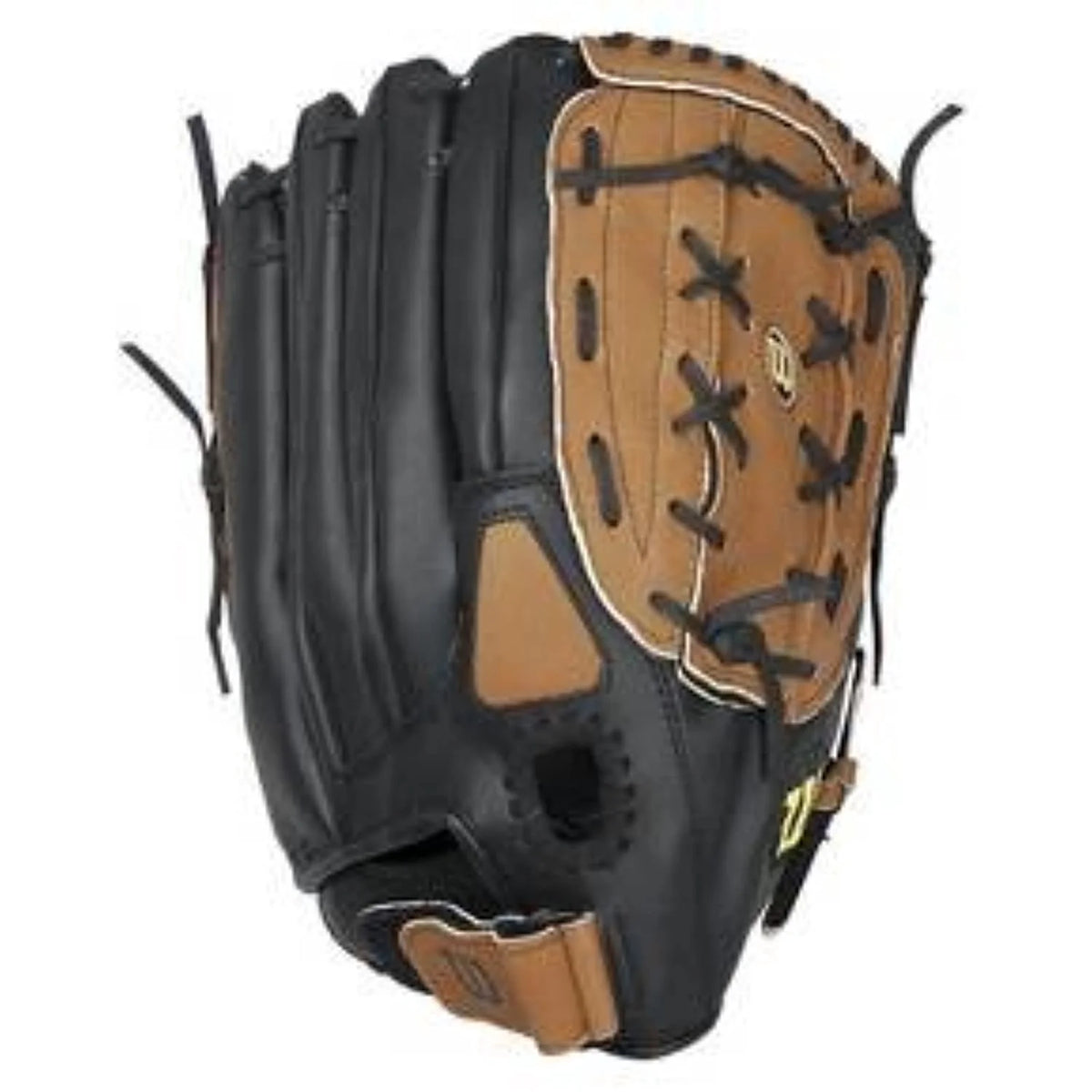 Brown/Black 14" Right-Handed Thrower Softball Glove A964991