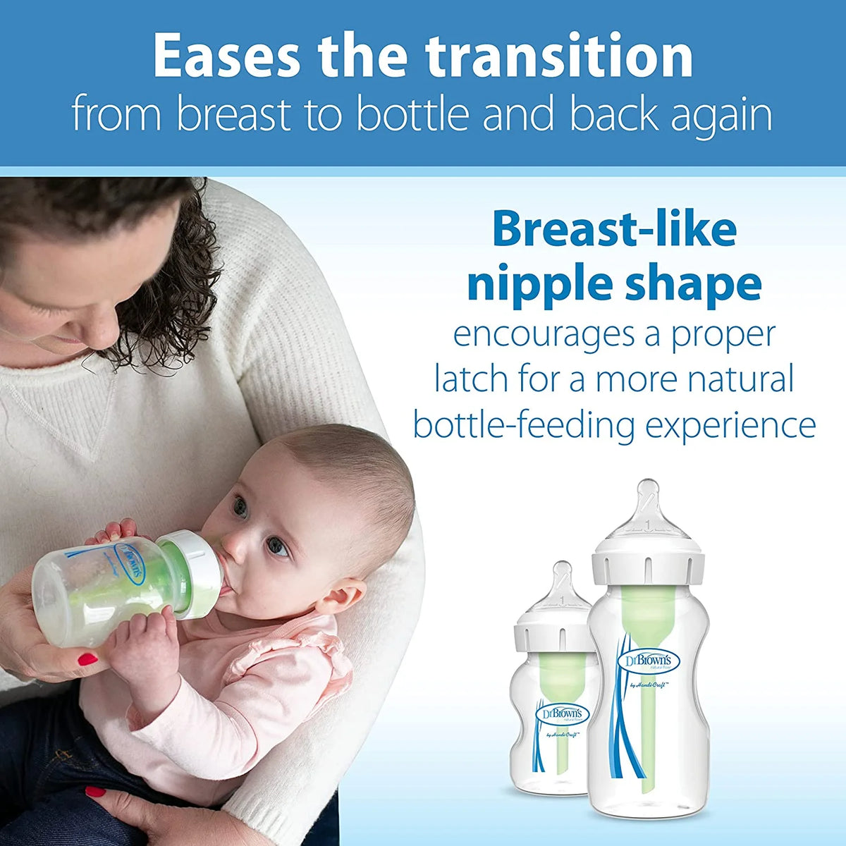 6 Pack Silicone Baby Bottle Nipple, Medium-Fast Flow T59622