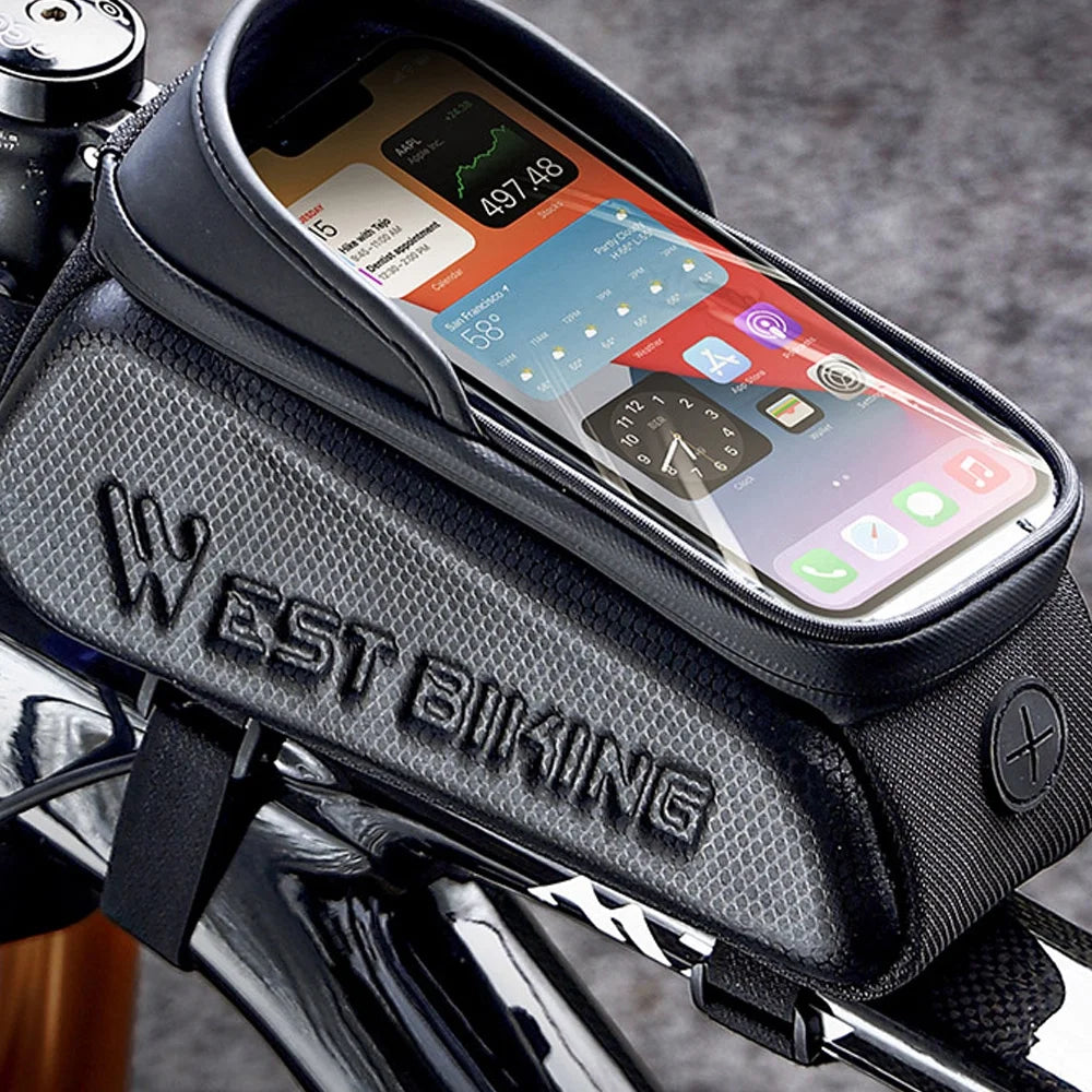 Waterproof Bike Frame Zipper Bicycle Bag F997
