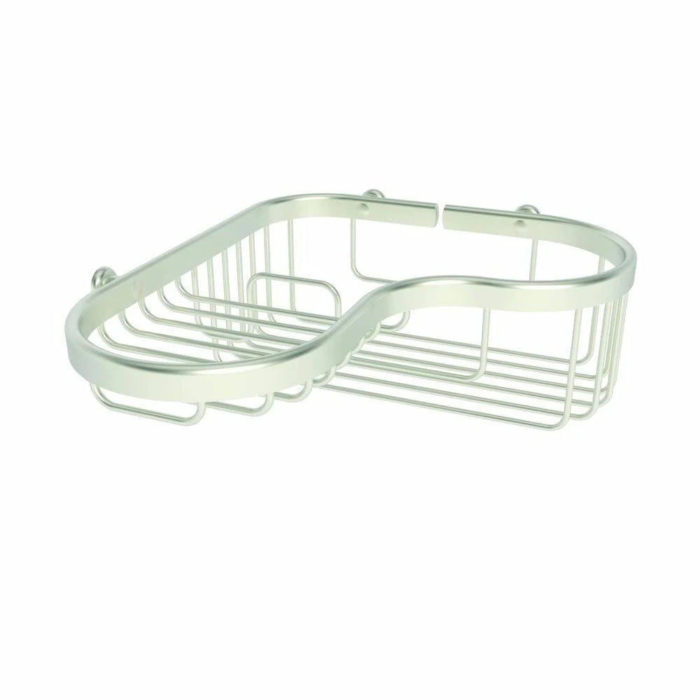 Satin Nickel Large Combination Corner Basket H6363