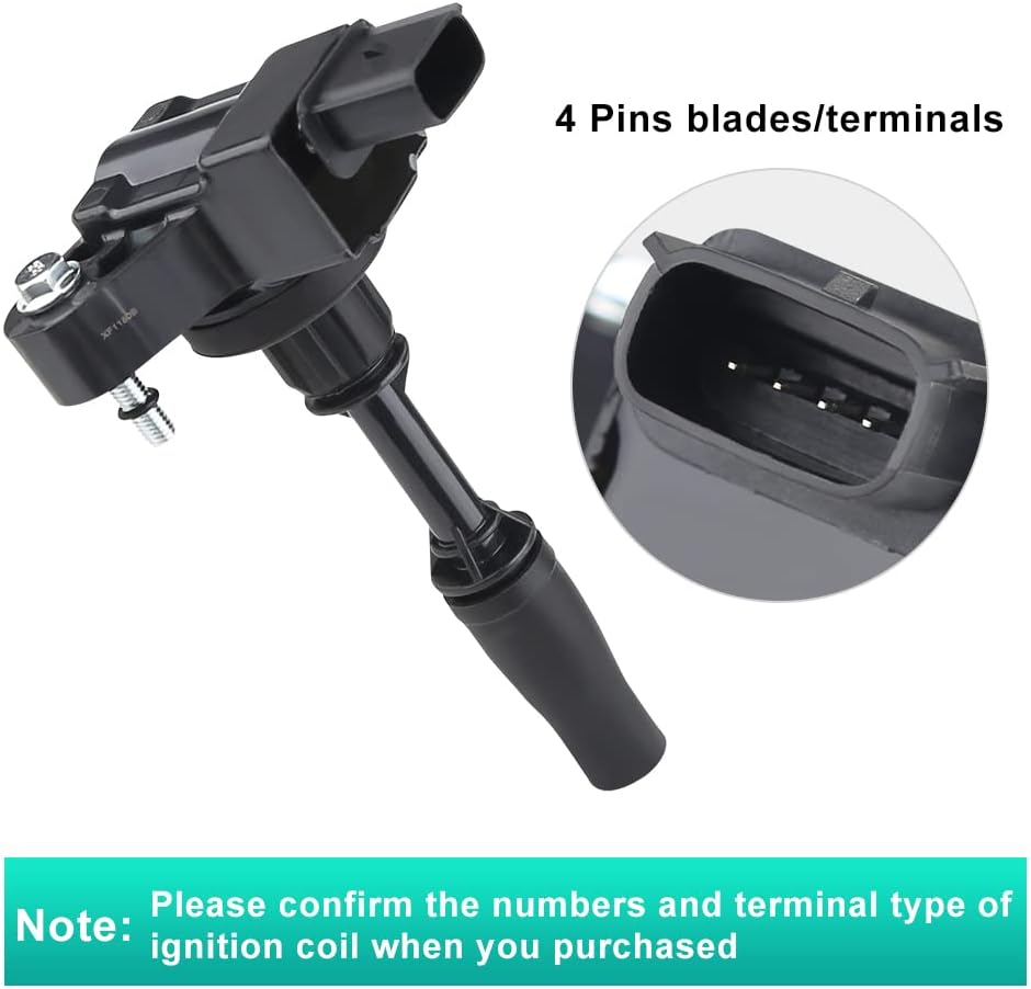 Ignition Coil 4pcs Pack of 2 V16292