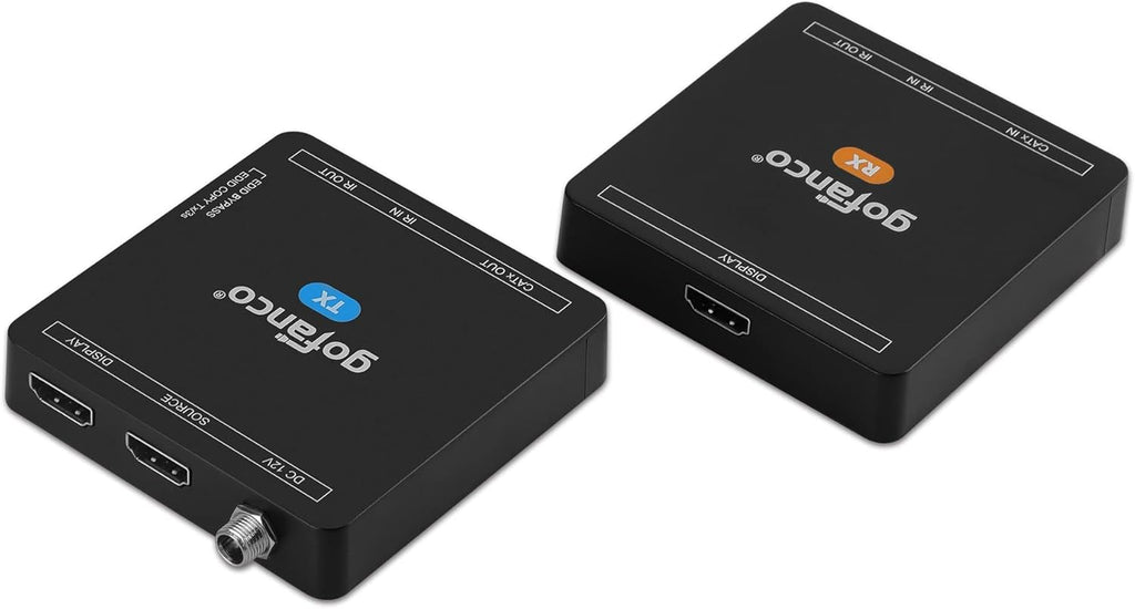 4K 30Hz HDMI CAT6 Extender with Loopout, PoC, Dual IR, EDID, Auto Downscale D616371