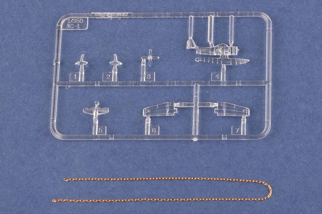 1/350 Scale USS Hawaii CB-3 Model Kit B7295