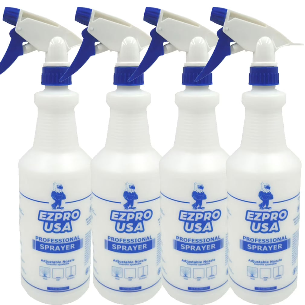 24 oz Empty Plastic Spray Bottle 4 Pack T536