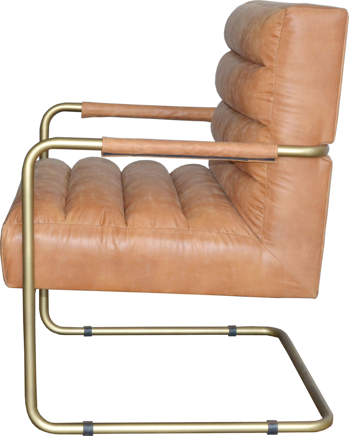 Vintage Cider Bonded Leather Chair Q443