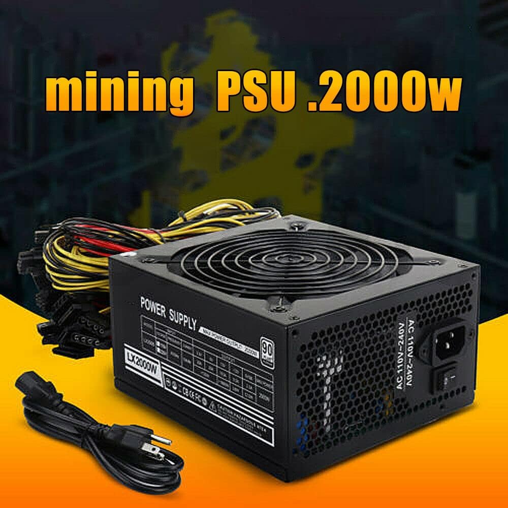 Modular Mining Power Supply 2000W PSU for 8 GPU Rig V219709