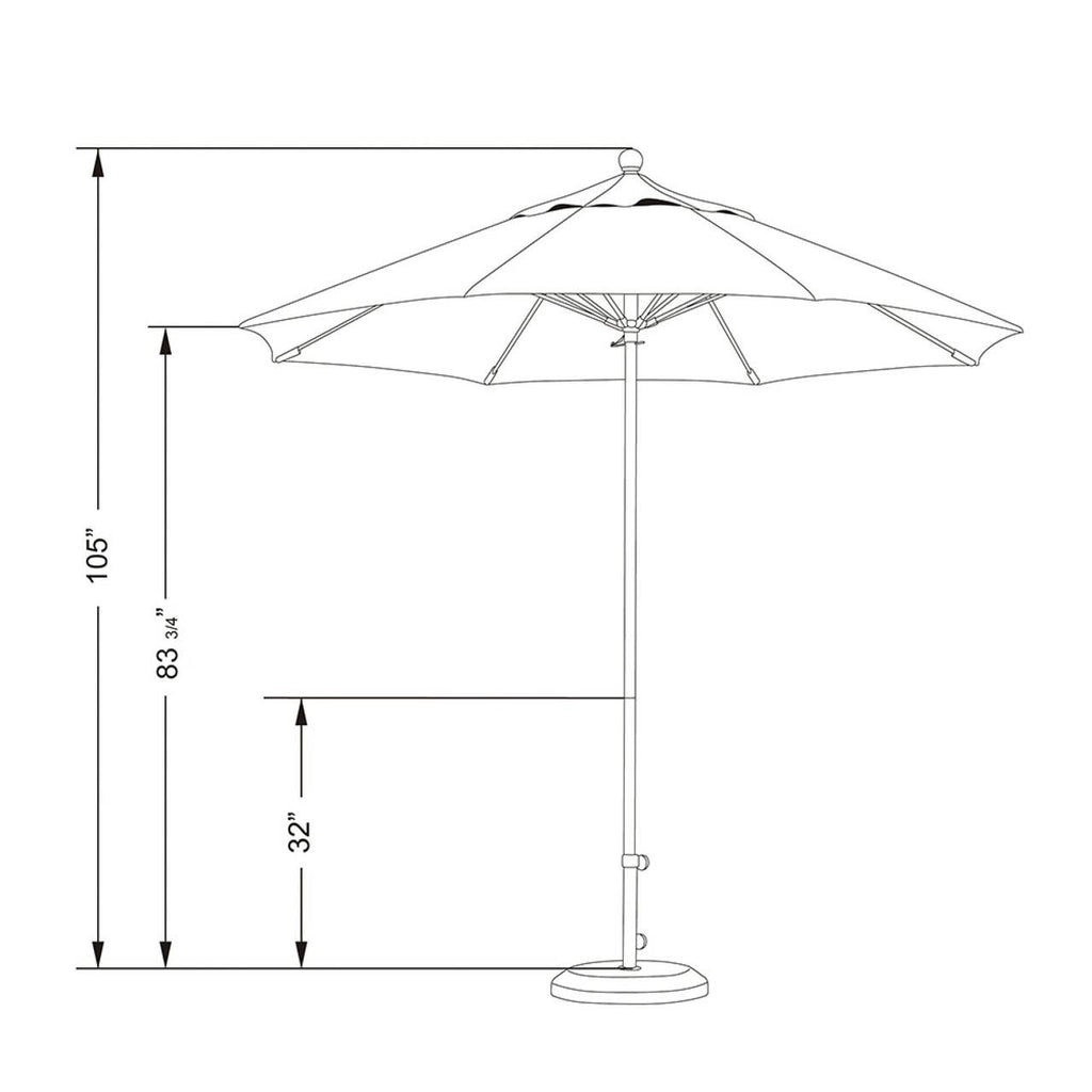9 ft. Patio Umbrella A385207