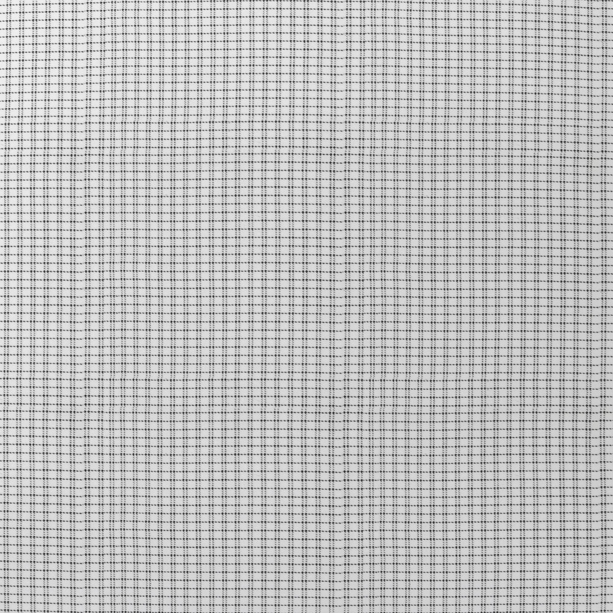 Plaid White/Black Wood Armchair K86965
