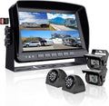 9'' 1080P 4 Split Screen HD DVR Monitor with IP69 Waterproof Night Vision Camera S884360
