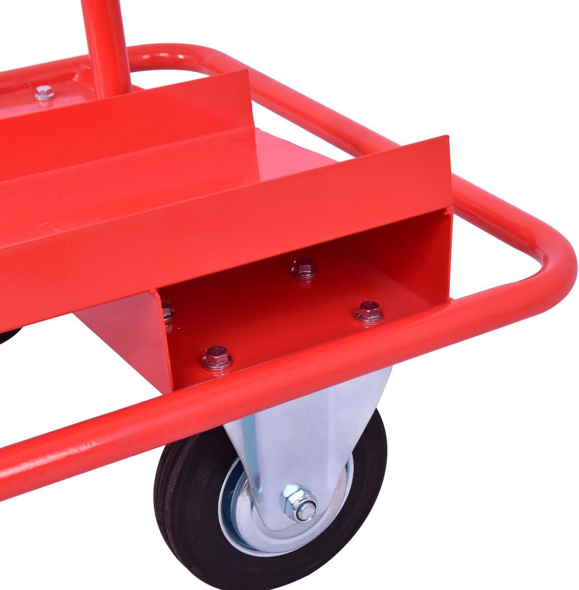 Red Drywall Sheet Cart Dolly D9610