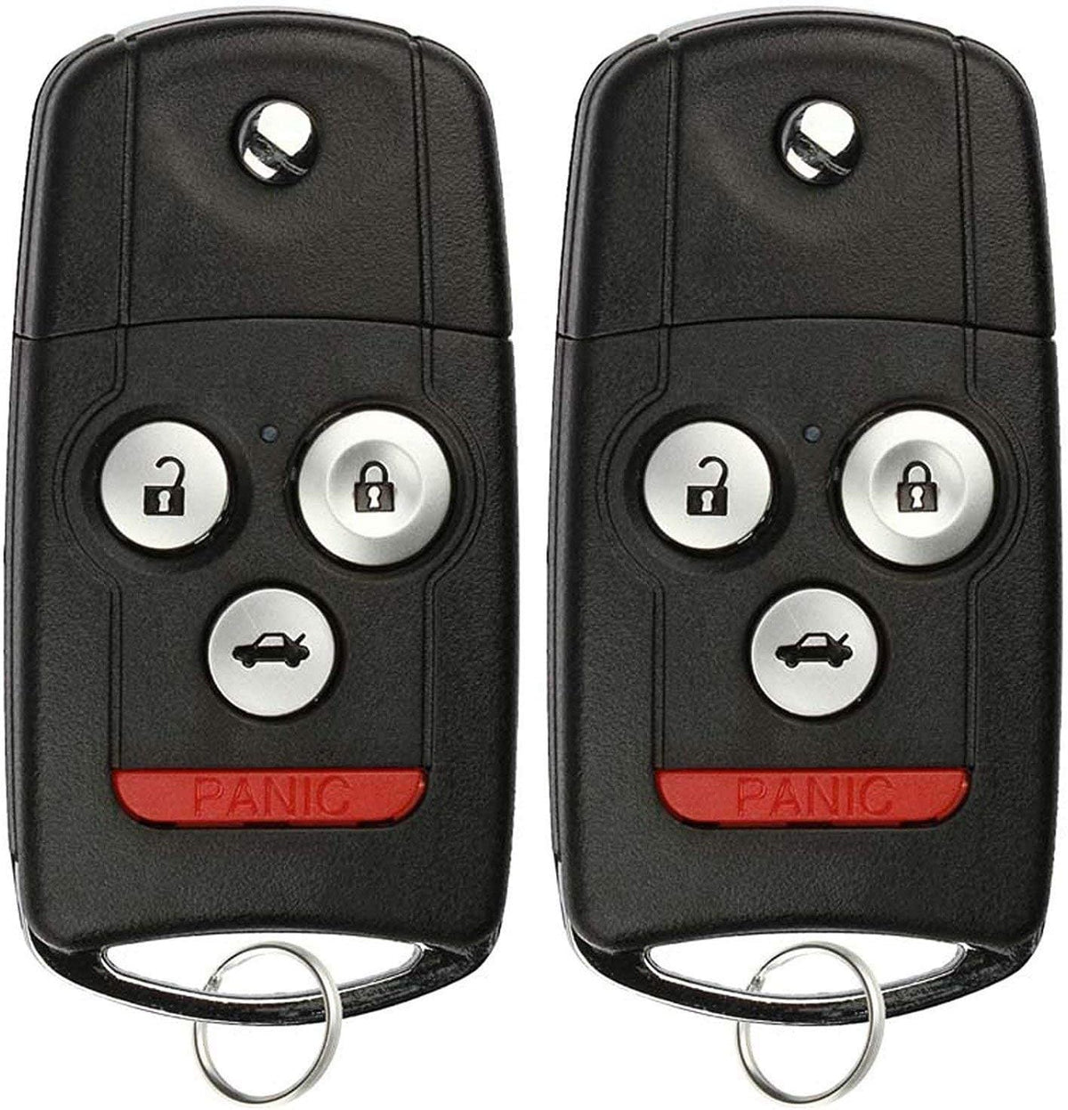 Keyless Entry Remote Car Flip Key for Acura MDX, RDX 2007-2013 (Pack of 2) Y715