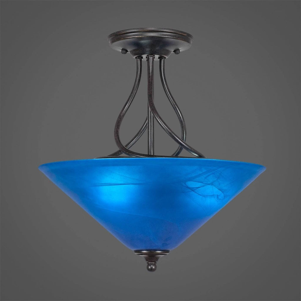 Three Light Semi-Flush Mount Y1229