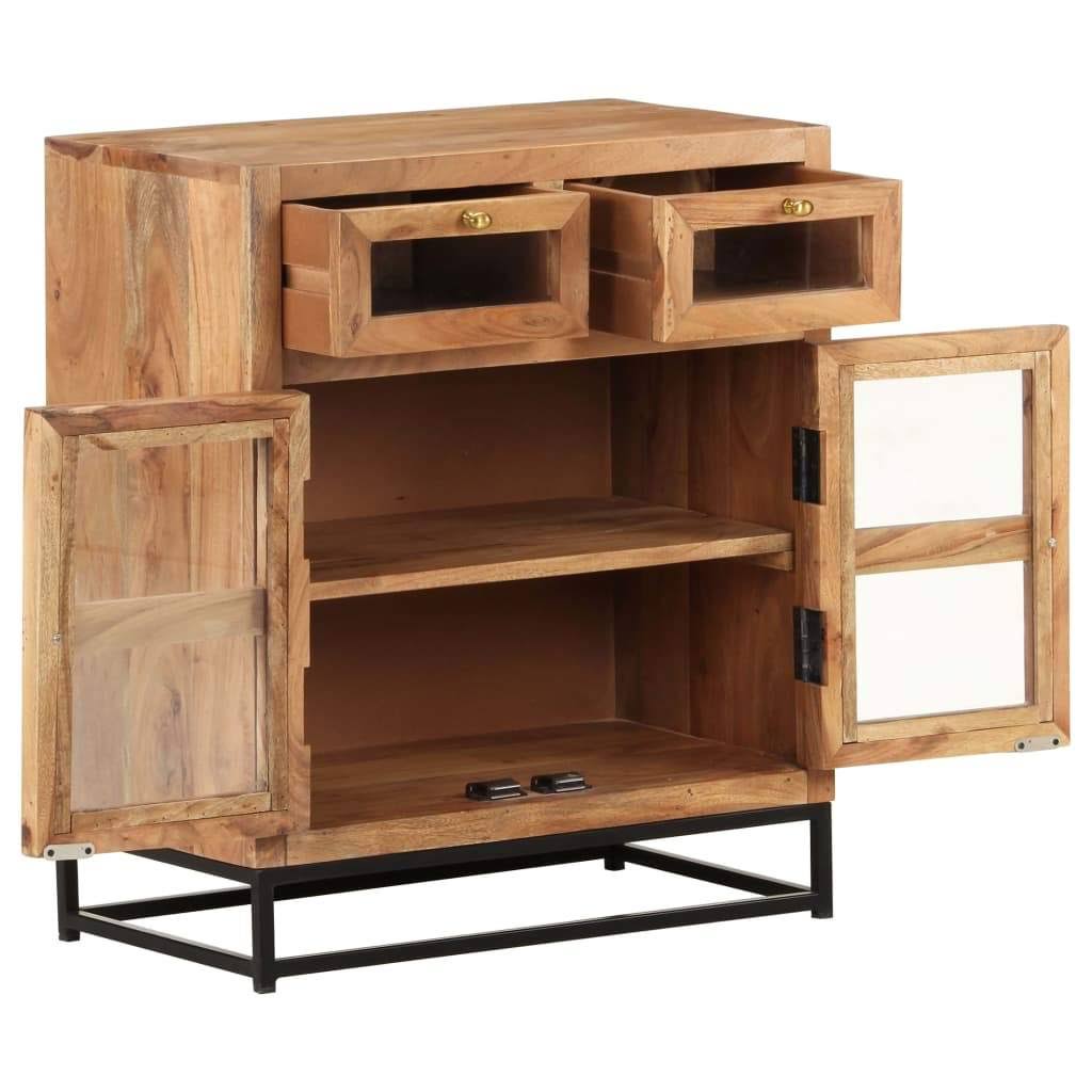 Solid Acacia Wood Sideboard Y838