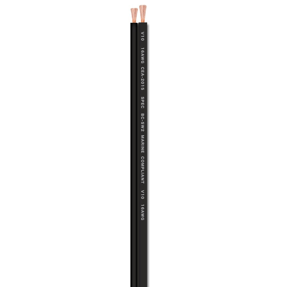 Bulk Speaker Cable - Black - 125 ft N1416