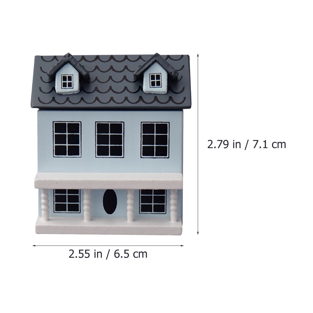 Miniature Wooden House Model D51427
