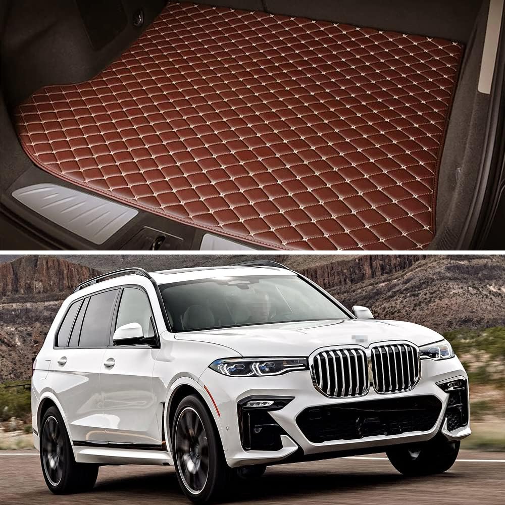 Black Car Trunk Mat Cargo Liner Pack of 2 X963