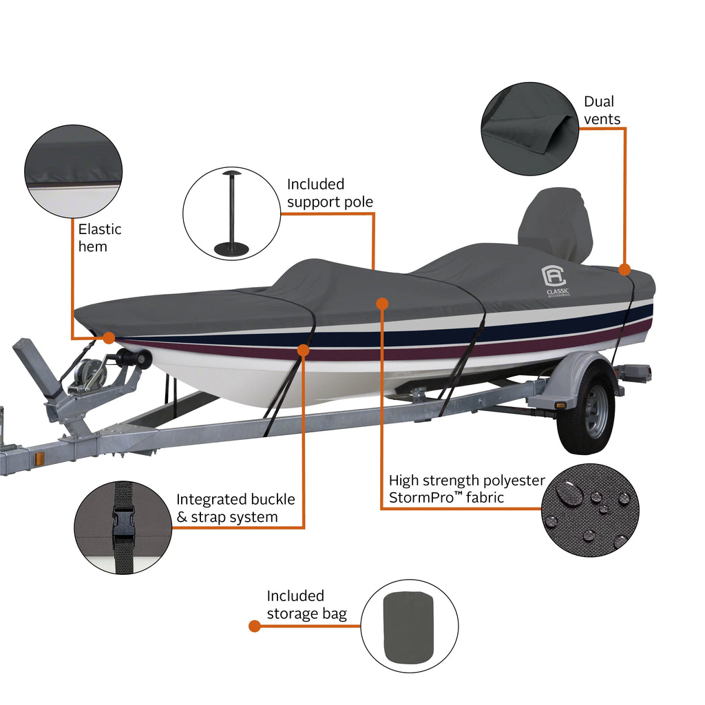 Heavy-Duty Outboard Ski-Boat Cover T727272