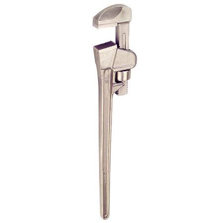 Aluminum Bronze Pipe Wrench, 10 in. L I4995