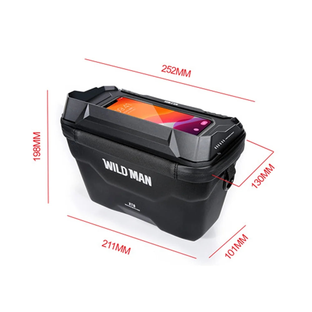 3L Waterproof Bike Handlebar Bag with Touchscreen H821645