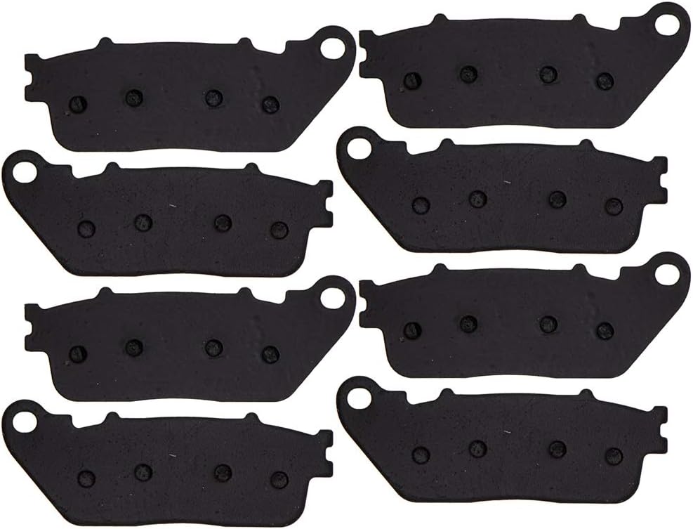 Rear Semi-Metallic Brake Pad Set 4 Pack Q10458